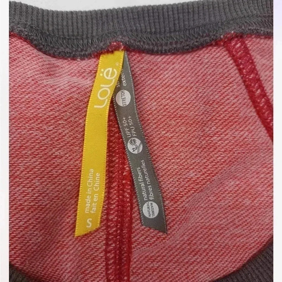 Lole Coral & Grey Sleeveless  Romper Size Small - Picture 8 of 9